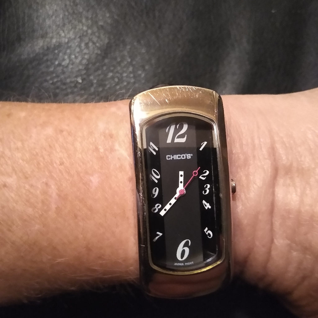 Chico's Unique Rectangular Watch